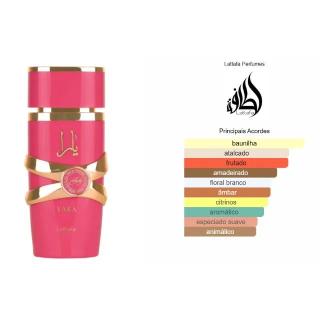 Perfume Feminino árabe Yara candy Lattafa  - Foto 3