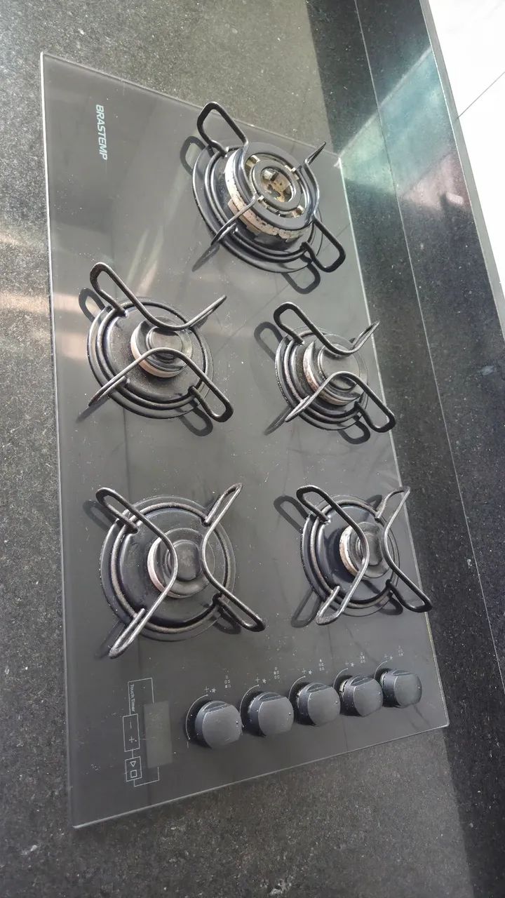 Cooktop Brastemp 5 Bocas TIME e Quadrichama  - Foto 3