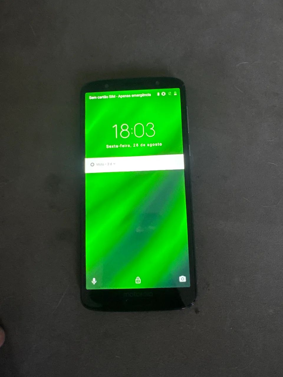 Celular moto g6 plus 64 g