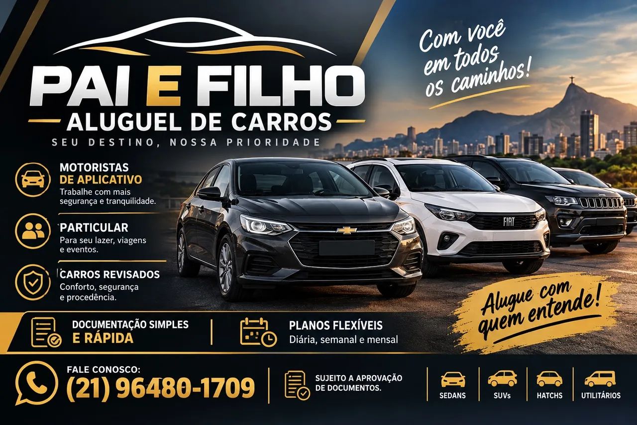 Aluguel de carros para App