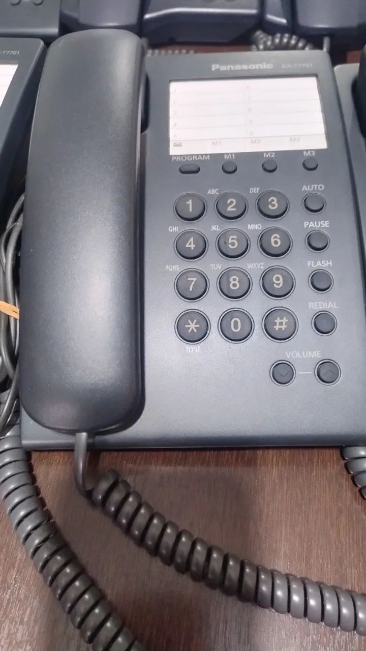 Kits de 12 telefones fixos e sem fio - Foto 2