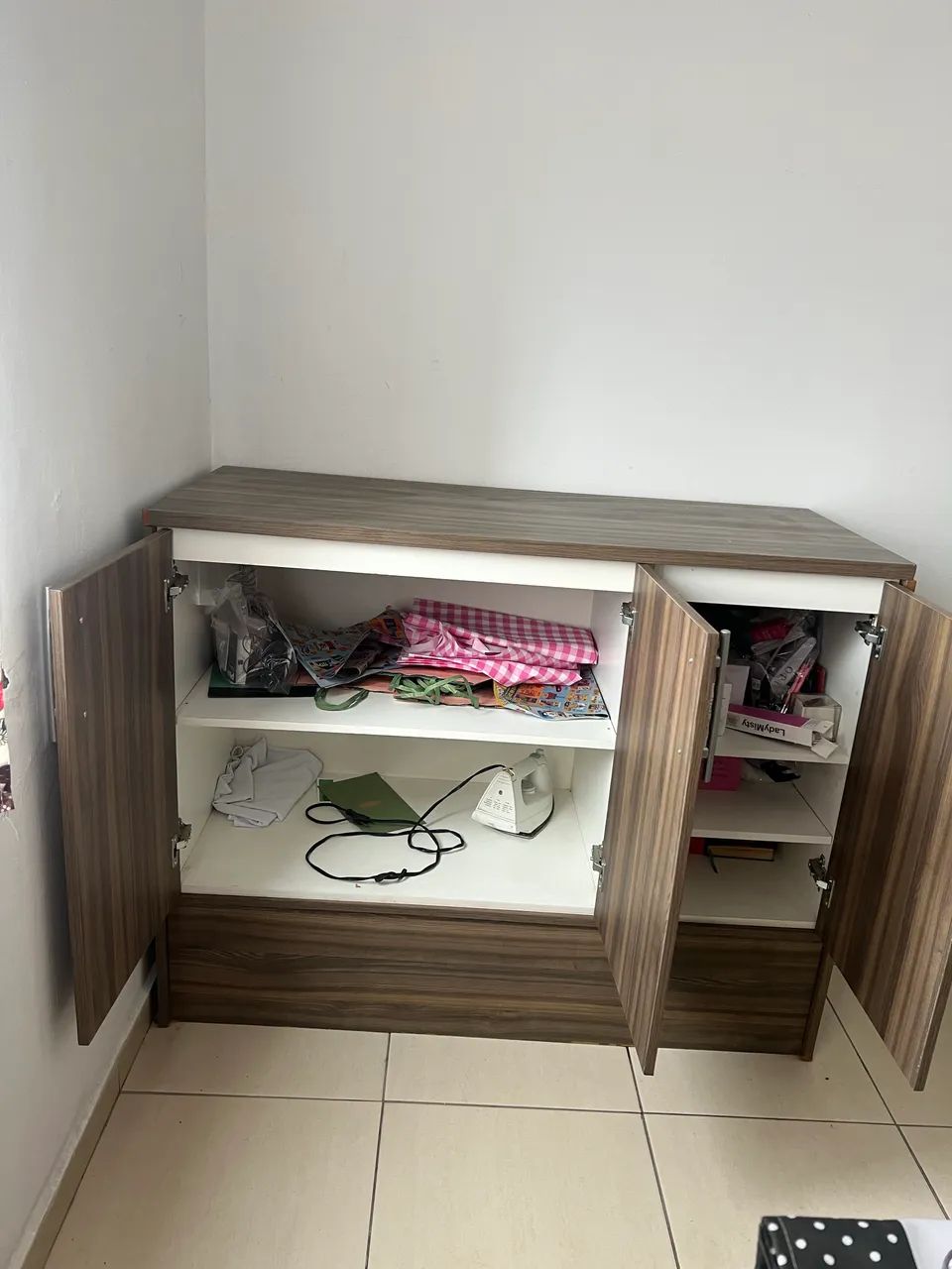 Bancada gourmet varanda armário multiuso  - Foto 2