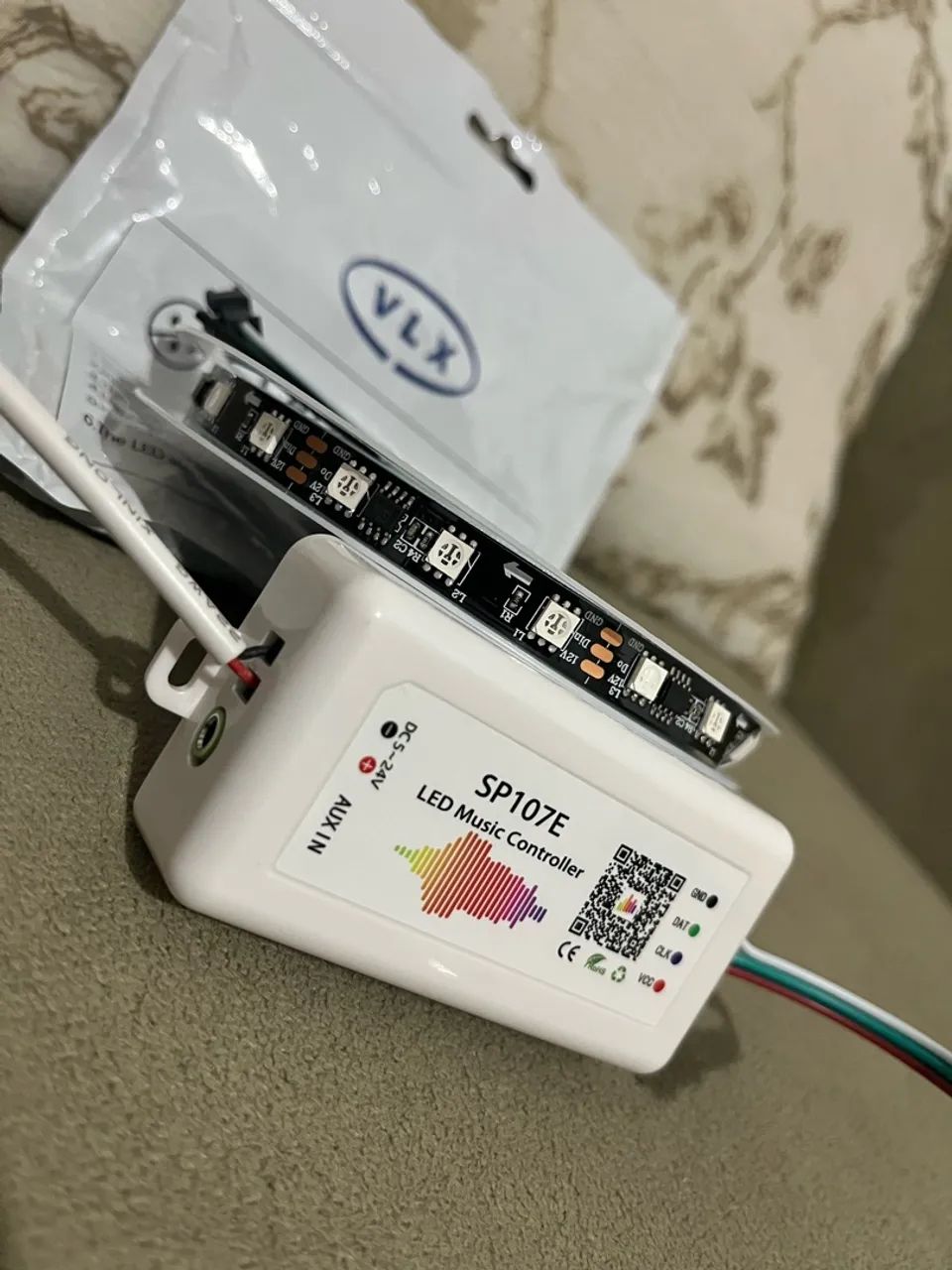 Led VU rítmico bluetooth 