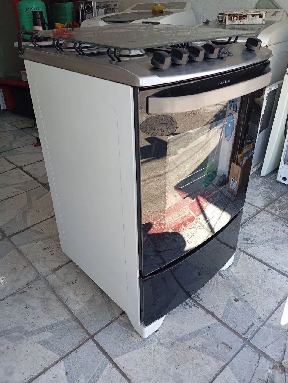 Fogão Electrolux 4 bocas acendedor elétrico e grill  - Foto 2