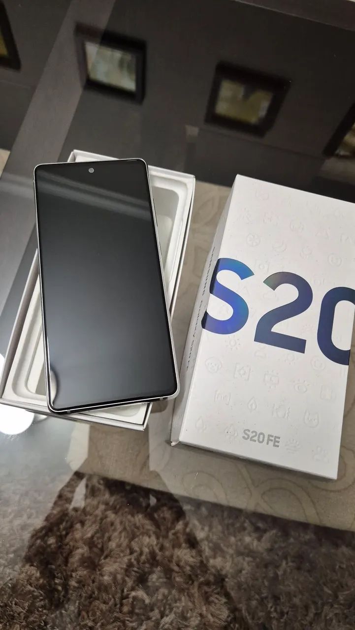 Samsung Galaxy S20 FE Branco Impecável 