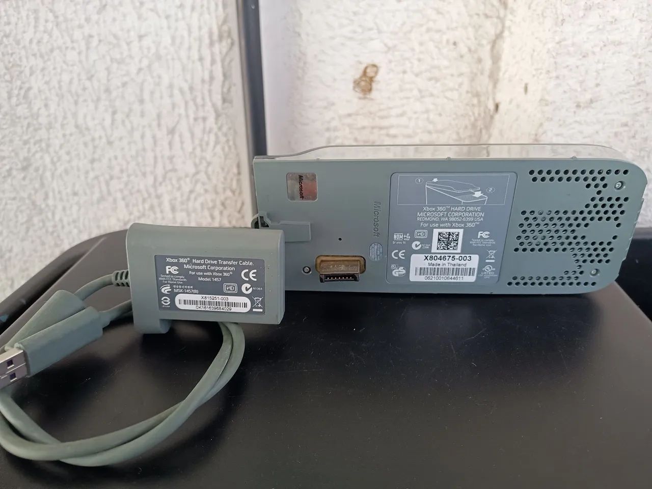 Vendo Disco rígido externo original Microsoft Xbox 360 Hard Drive, cabo de transferência. - Foto 5