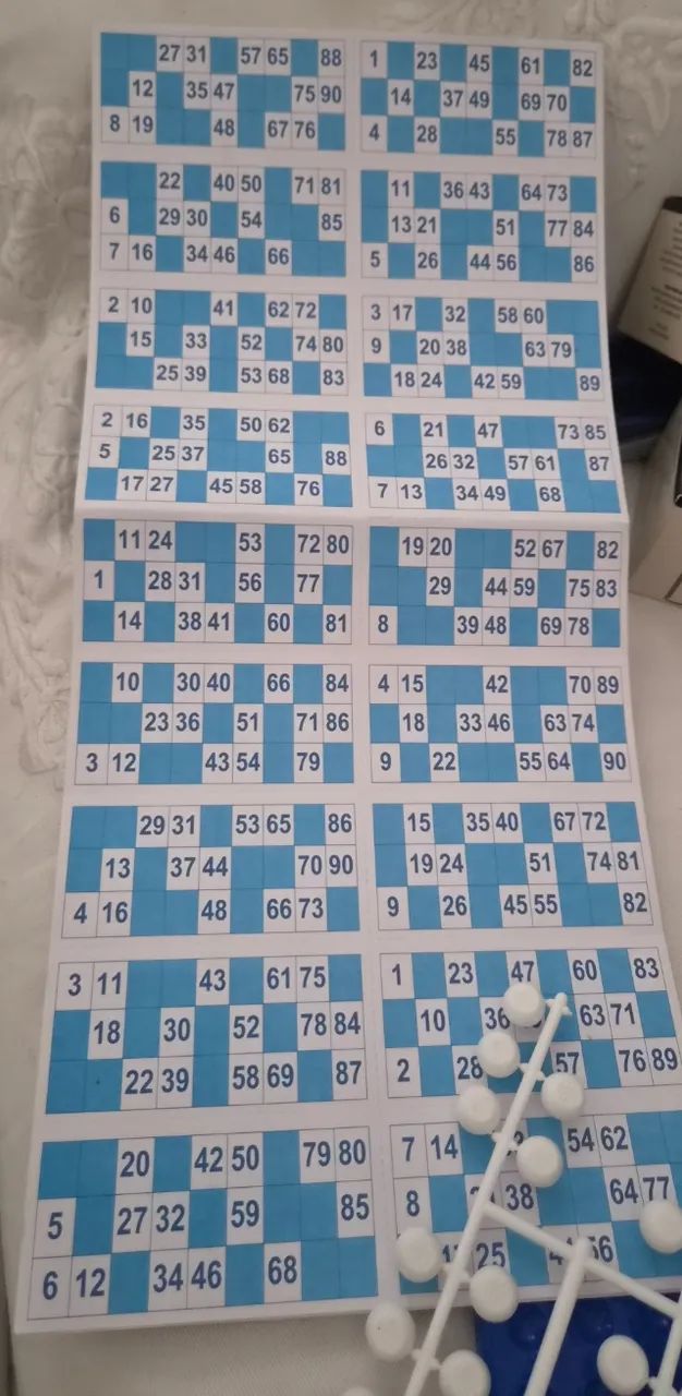 Jogo do Bingo, faltando 4 peça do globo (56,62,66 e 89) - Foto 2