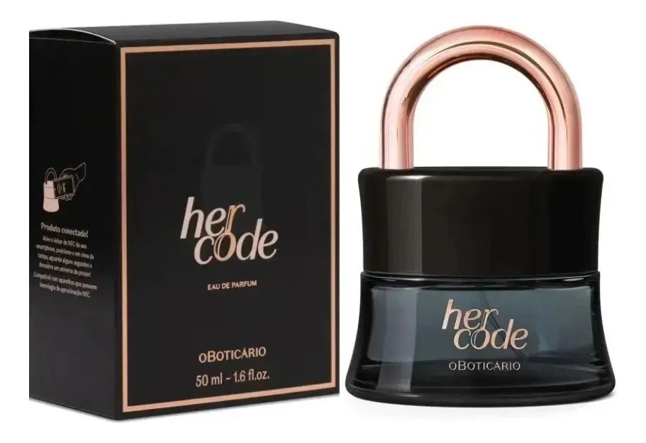Her Code Eau de Parfum Feminino 50ml O Boticário