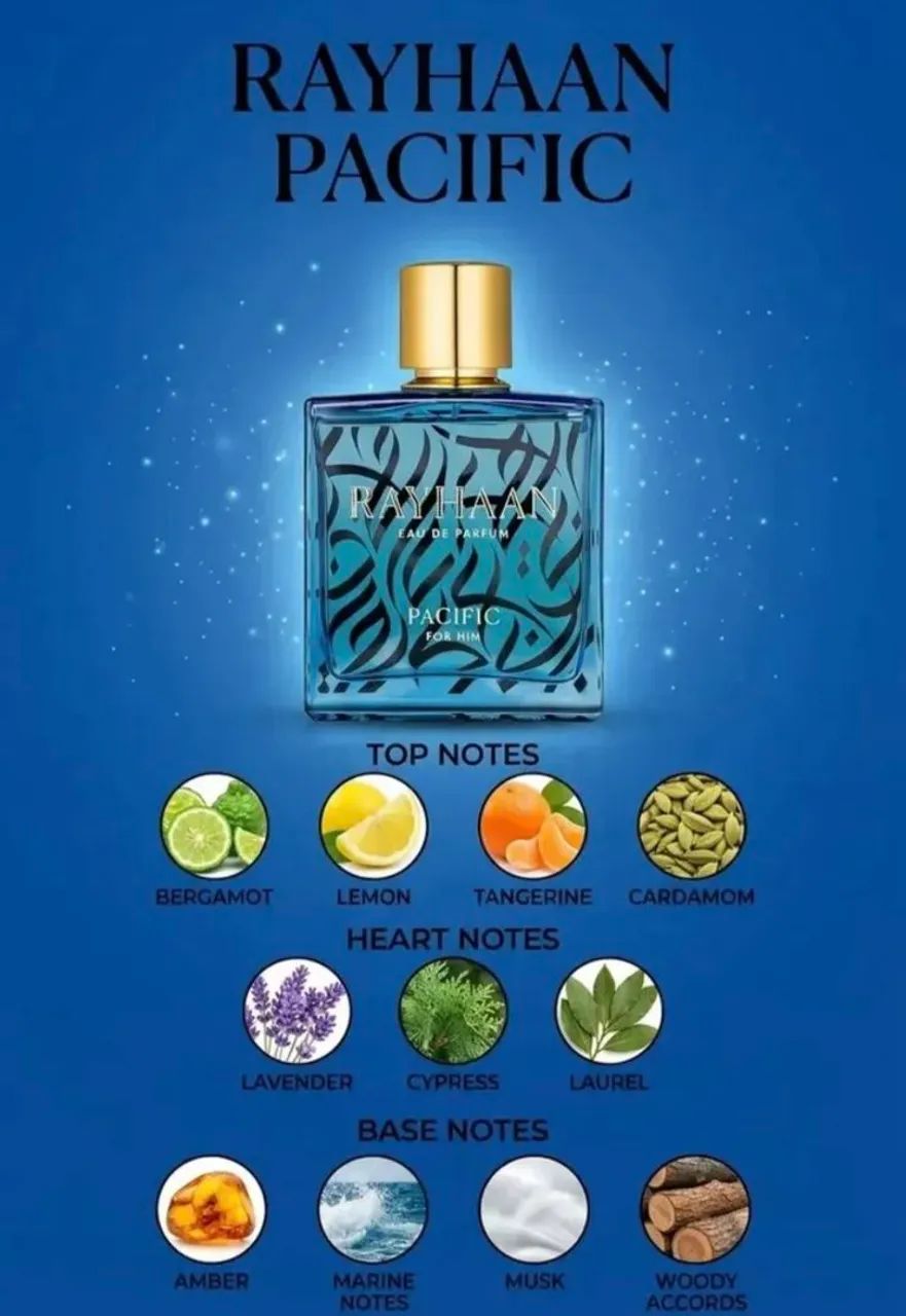 Perfume Pacífic Aura Eau De Parfum 100 ml Original! - Foto 5
