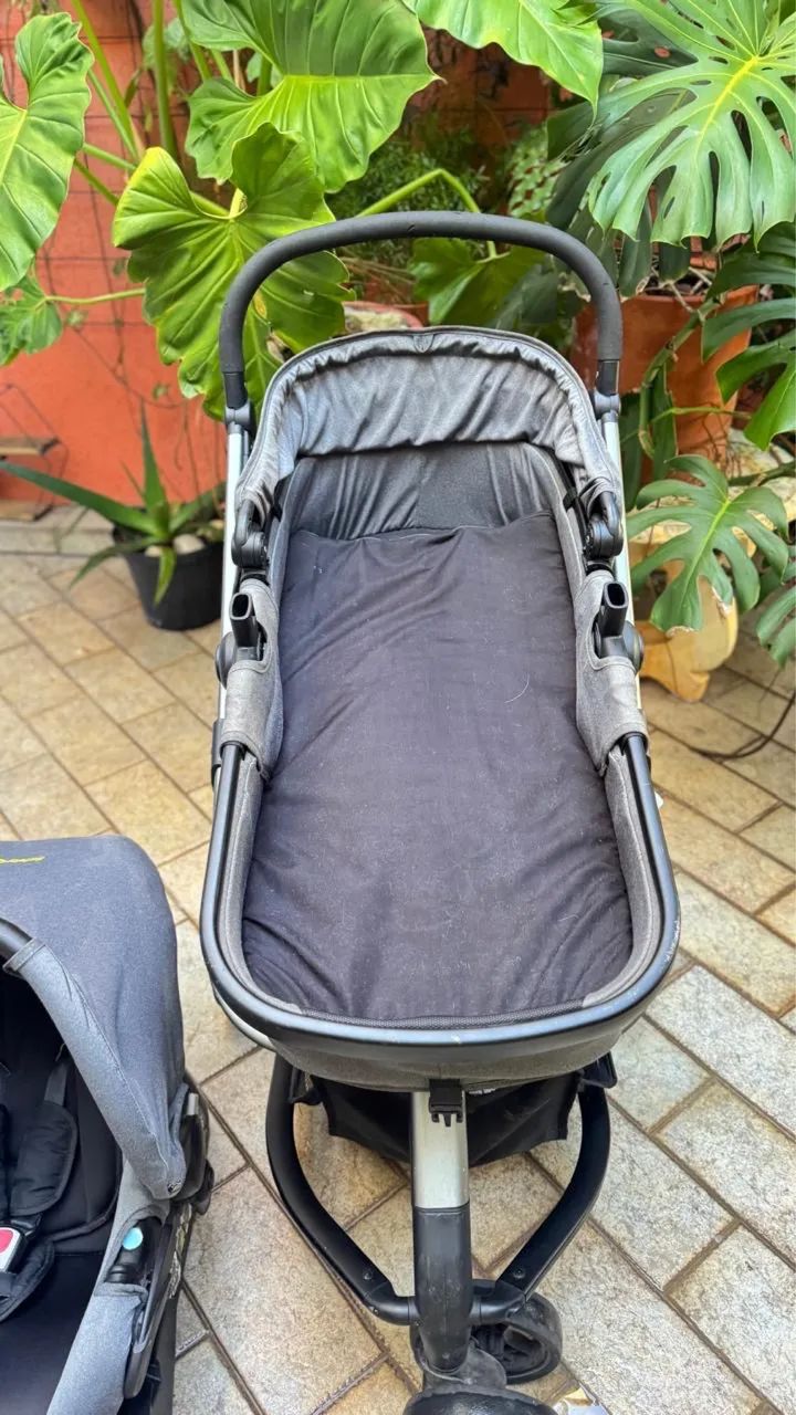 Kit carrinho + Moisés + bebê conforto Safety First - Foto 3