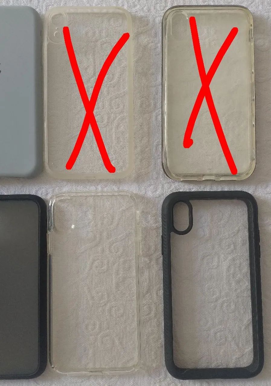 Lote de 12 capas iPhone XR - Foto 3