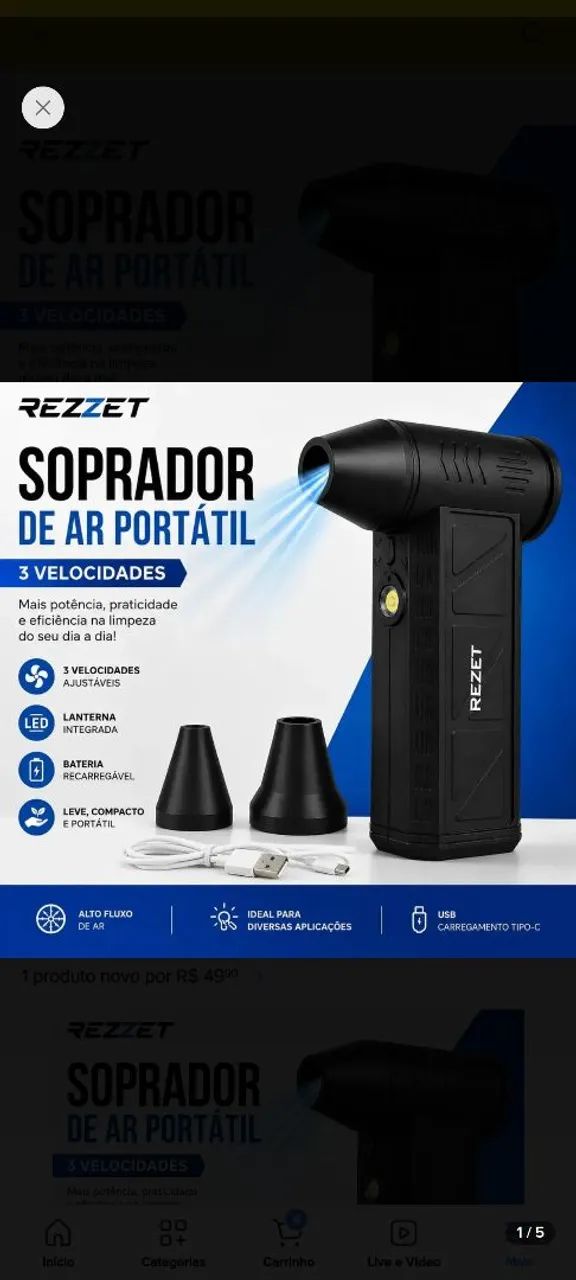 Mini soprador  - Foto 2
