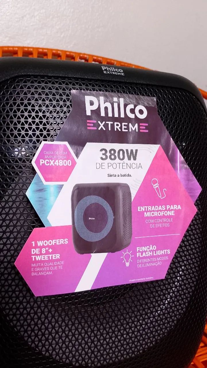 Caixa de som Philco 