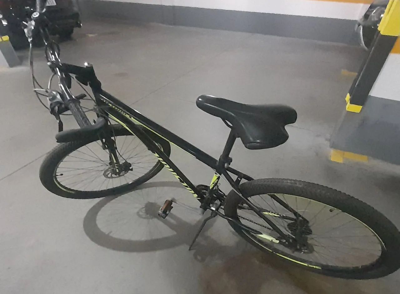 Bicicleta aro 29, super nova, pouco usada - Foto 5
