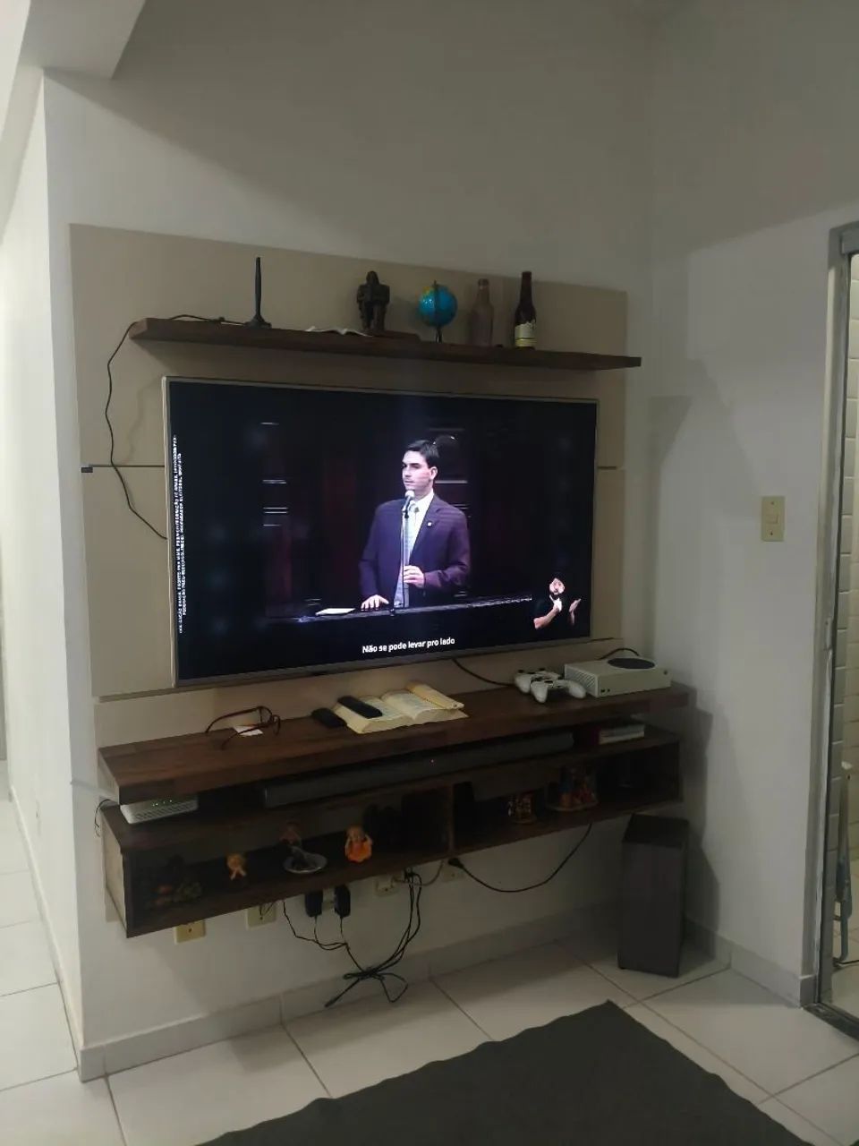 Rack Home Parede TV 55 Polegadas - Foto 2
