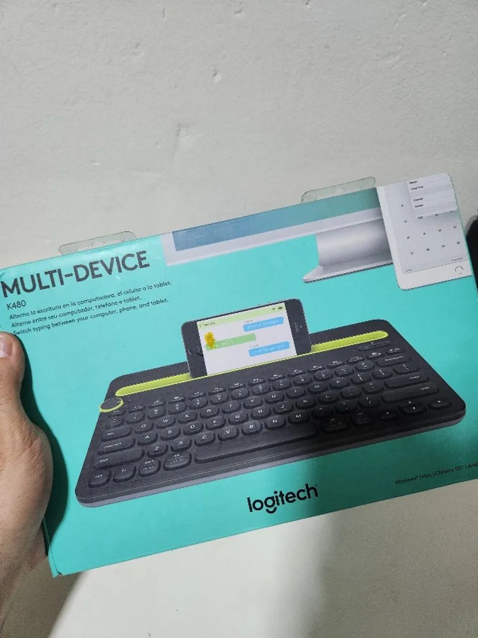 Teclado sem fio Logitech K480 - Em perfeito estado!  - Foto 2