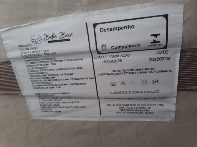 Colchão de Casal de Molas Ensacadas - Foto 3