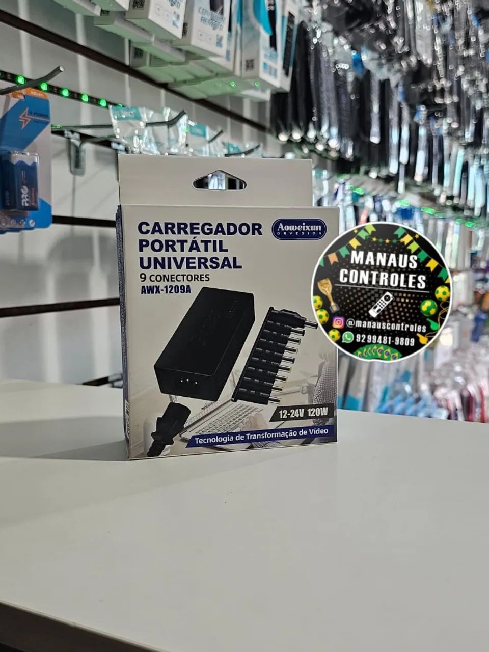 Carregador universal para notebook 