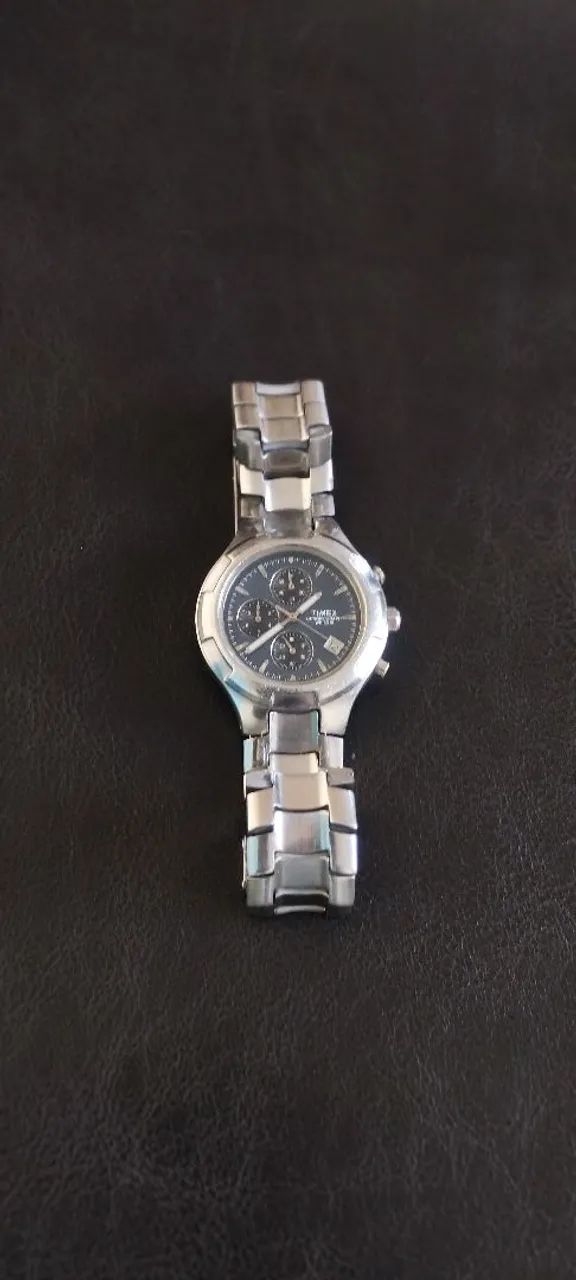 Relógio Timex Chronograph Aço 