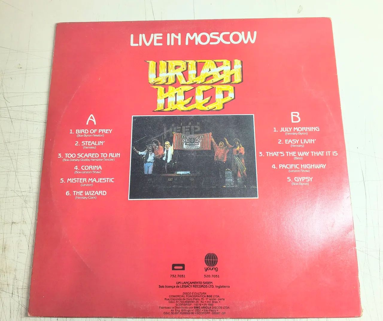 Lp Vinil Uriah Heep Live In Moscow - Foto 4