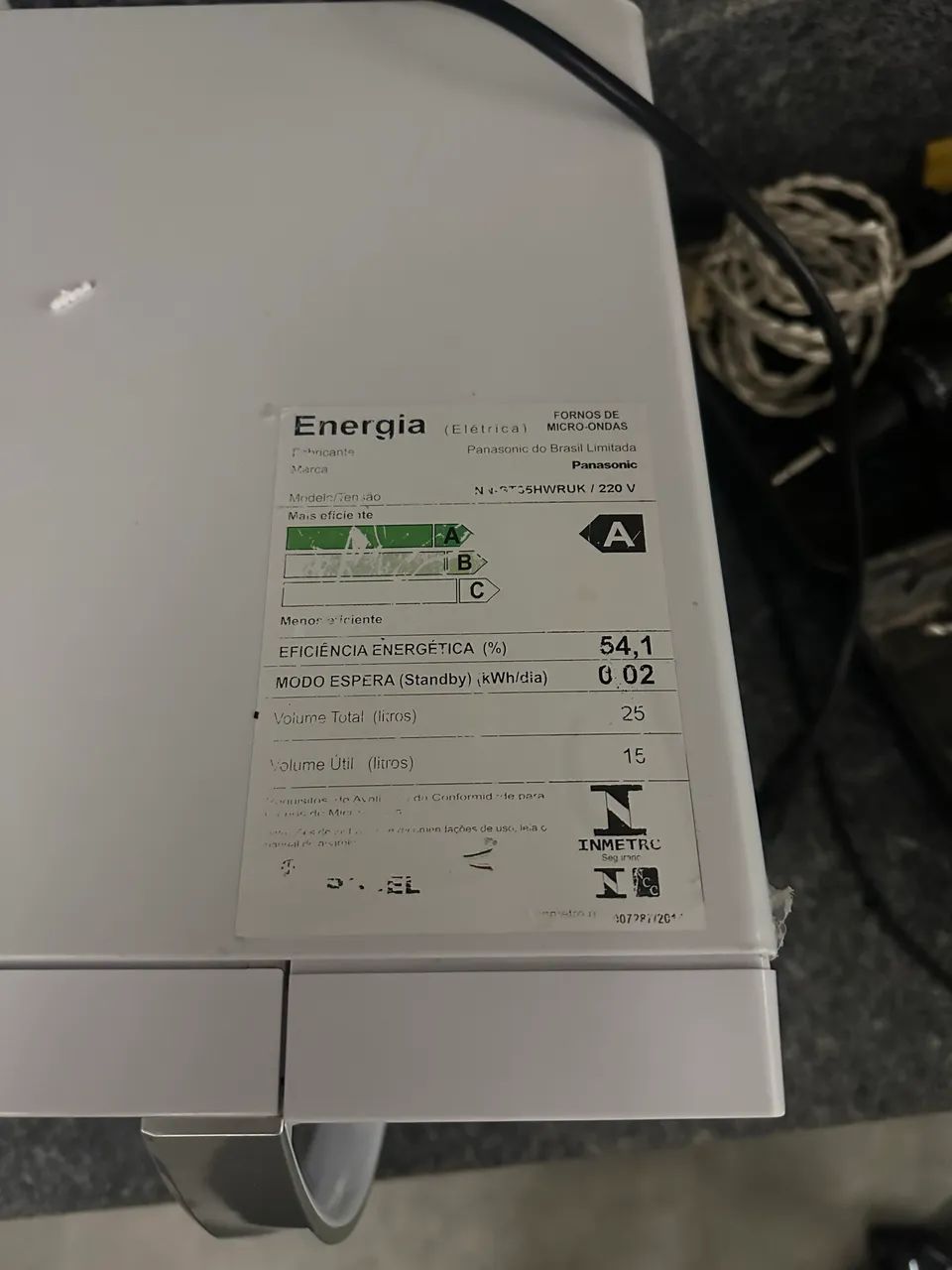 Microondas branco  - Foto 3