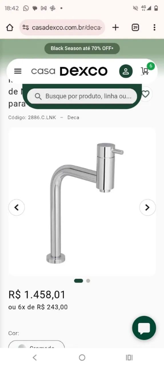 Produtos Deca na caixa Td novo sem uso , mais de 15k de produtos no precinho  - Foto 6