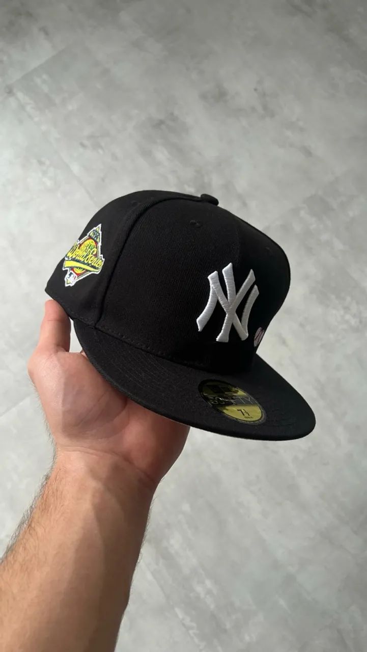 Boné Yankees Clouds Fitted preto