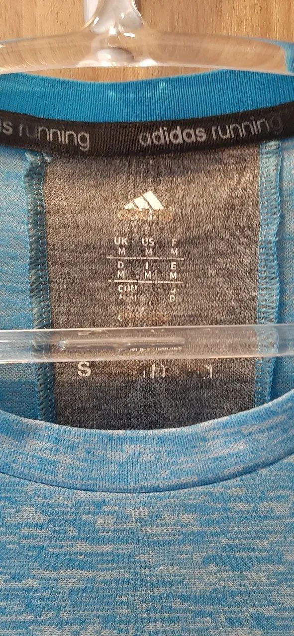 Camiseta Adidas azul M - Foto 2