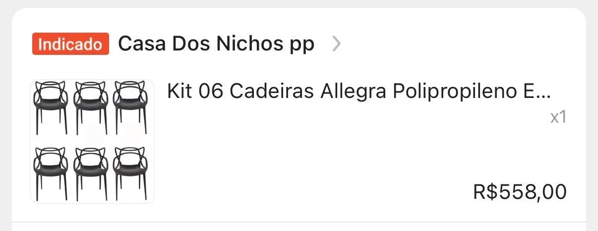 Cadeiras para Sala 