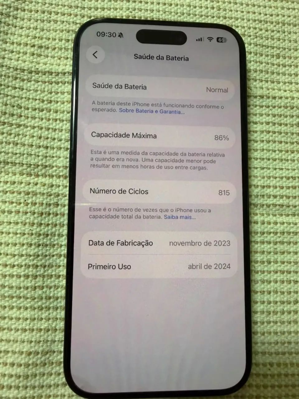 Iphone 15 Pro 256 GB Azul  - Foto 2