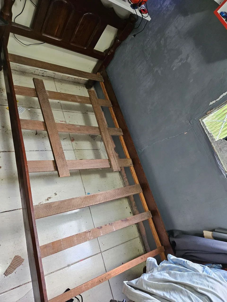 Base cama bom estado tudo certo - Foto 3