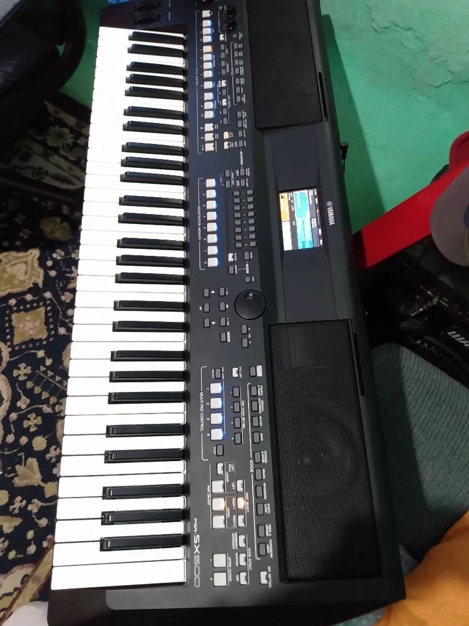 Teclado SX 600 usado em excelente estado de conservação já programado com pack VG samples. - Foto 4