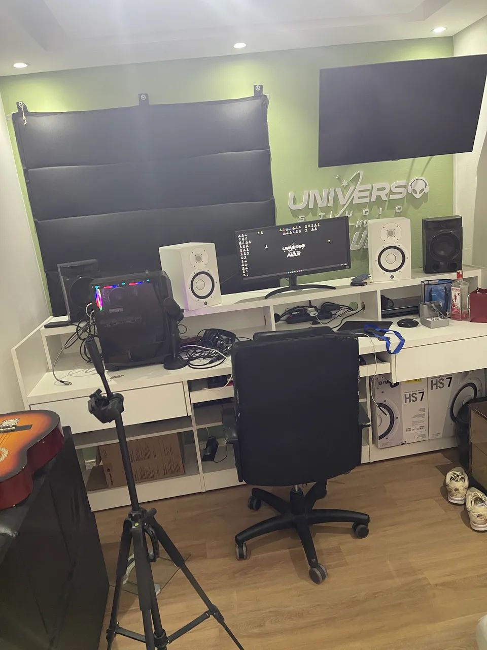 CAIXAS MONITORES DE REFERÊNCIA YAMAHA HS7 PAR