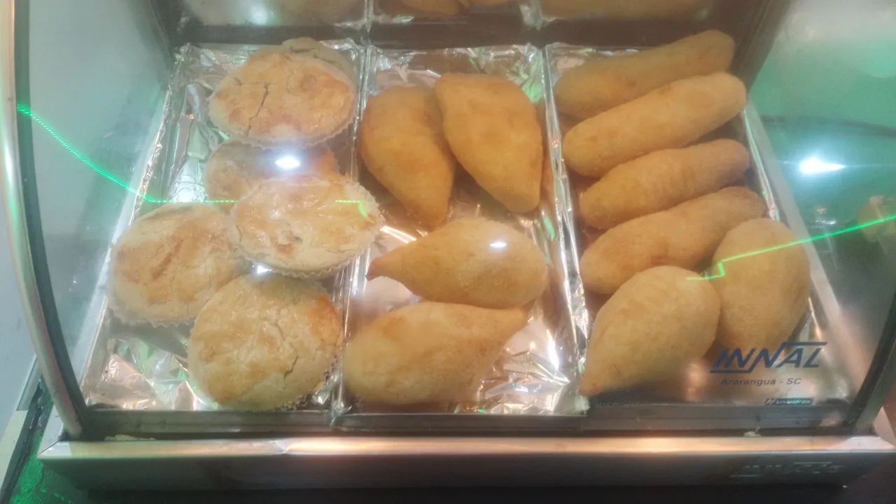 Salgados frito e congelado 