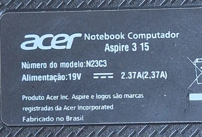 Notebook Acer Aspire 3 Ryzen 5 8 GB RAM 250GB SSD - Foto 5