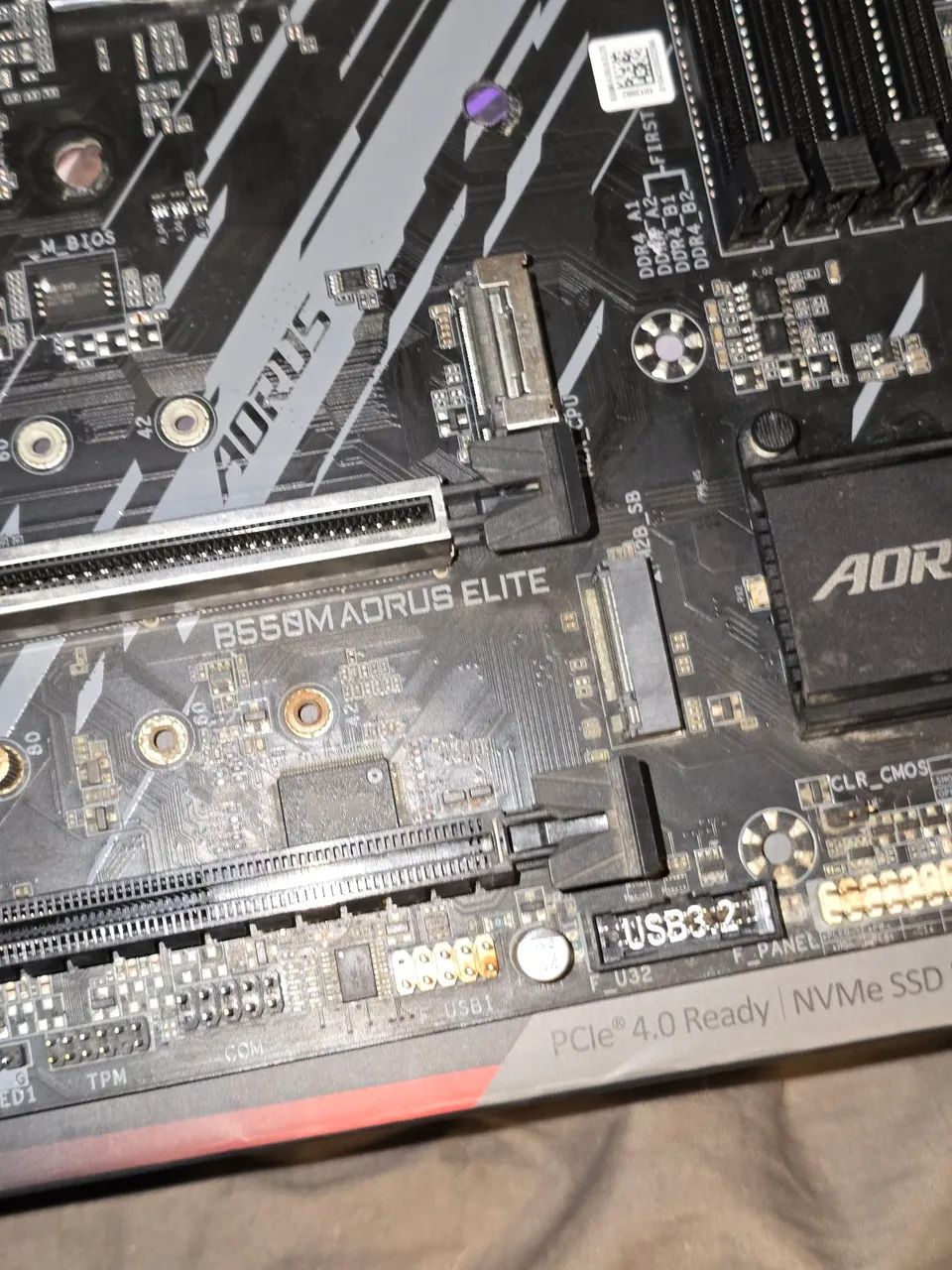 Placa mãe B550m aorus elite  - Foto 3