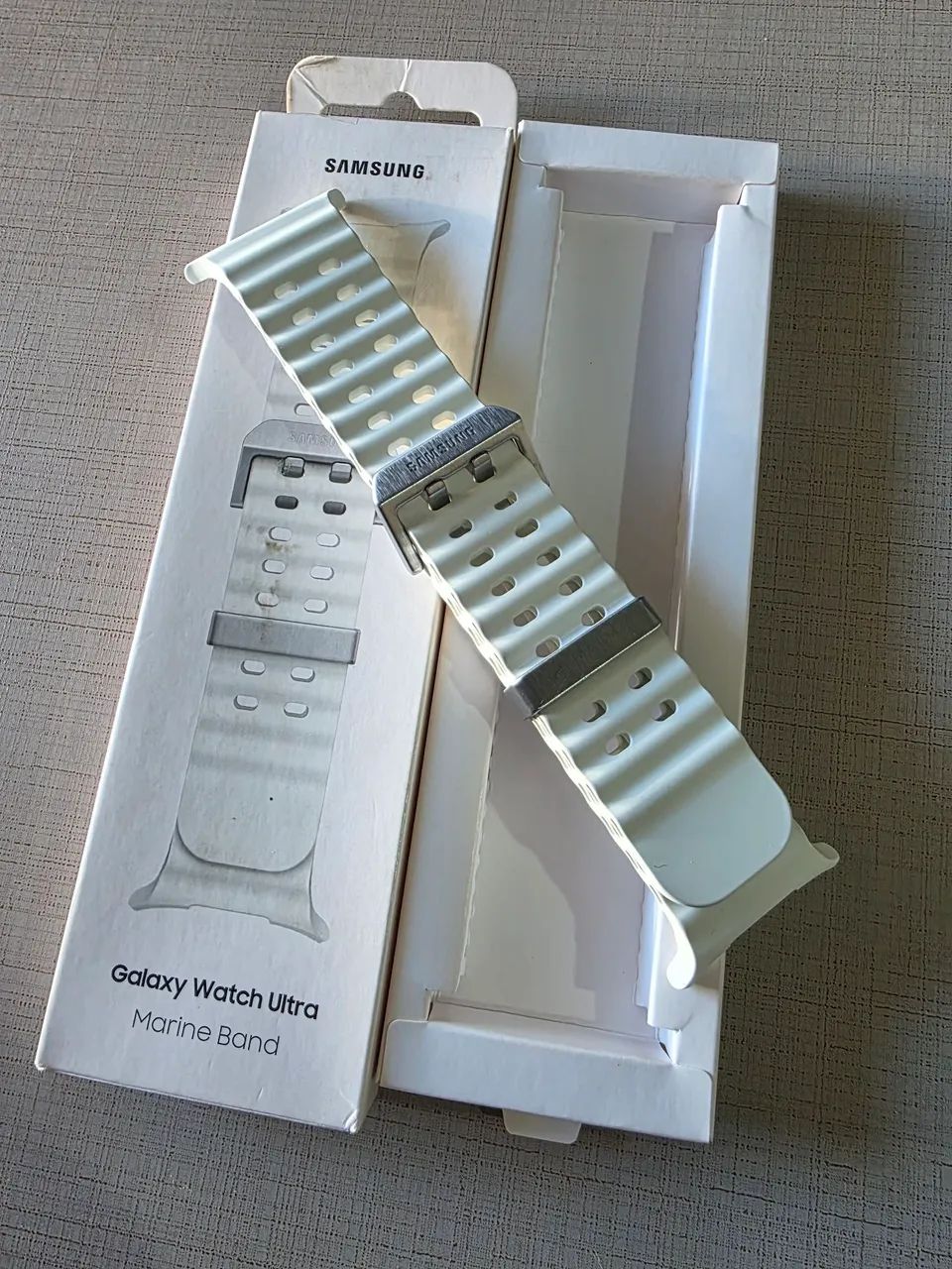 Pulseira Galaxy Watch Ultra Branca - Foto 3