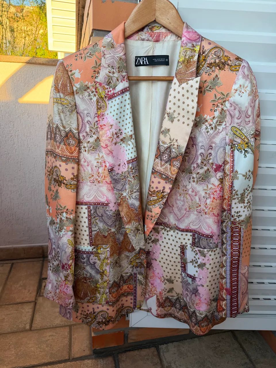 Blazer Zara Estampado - Foto 5