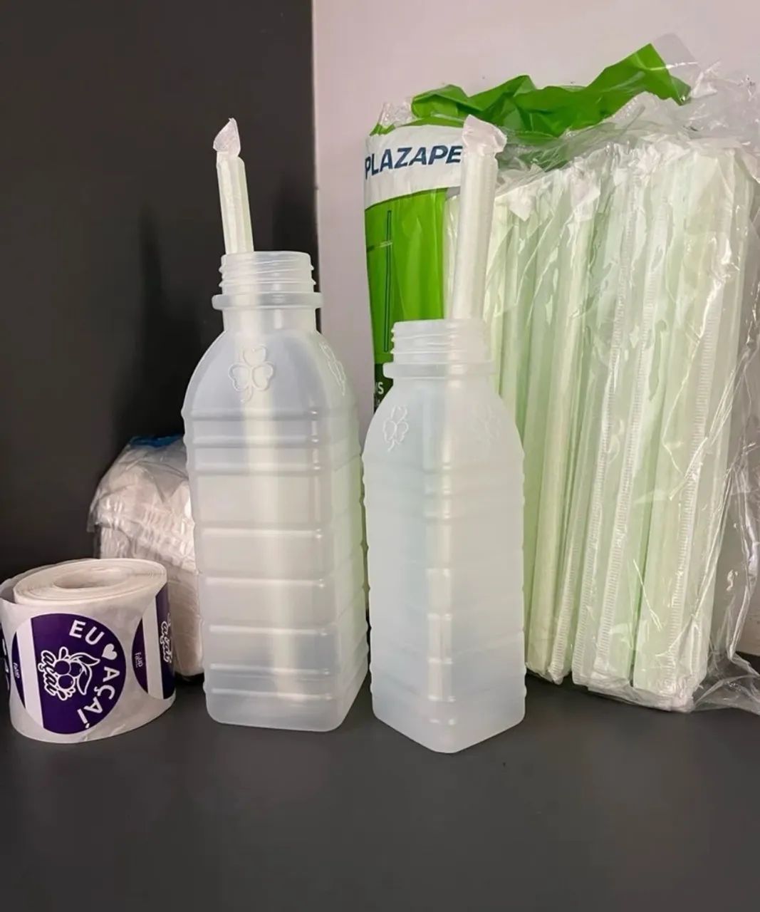 Kit para açaí/suco na garrafa  - Foto 3