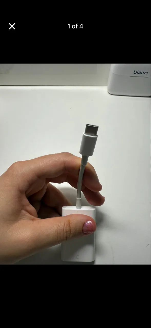 Leitor De Cartão Sd Apple Usb-c Para Mac (ORIGINAL) - Foto 3