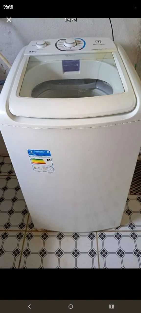 Máquina de lavar Eletrolux 