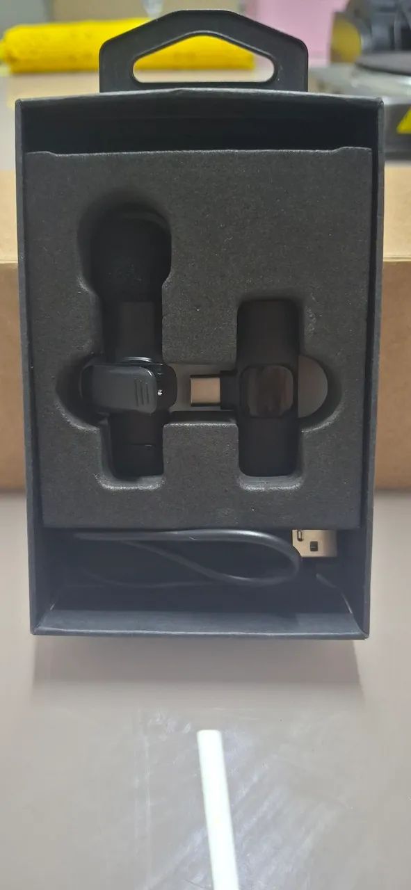 Microfone de Lapela Sem Fio para Celular (Semi-novo) - Foto 2