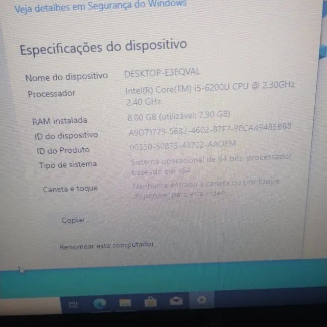 Notebook hp i5 sexta geração com ssd (rapido) - Foto 2