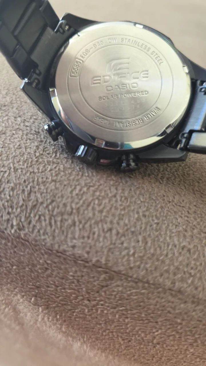 Vendo relógio Casio Edifício Solar EQS-940DC - Foto 3