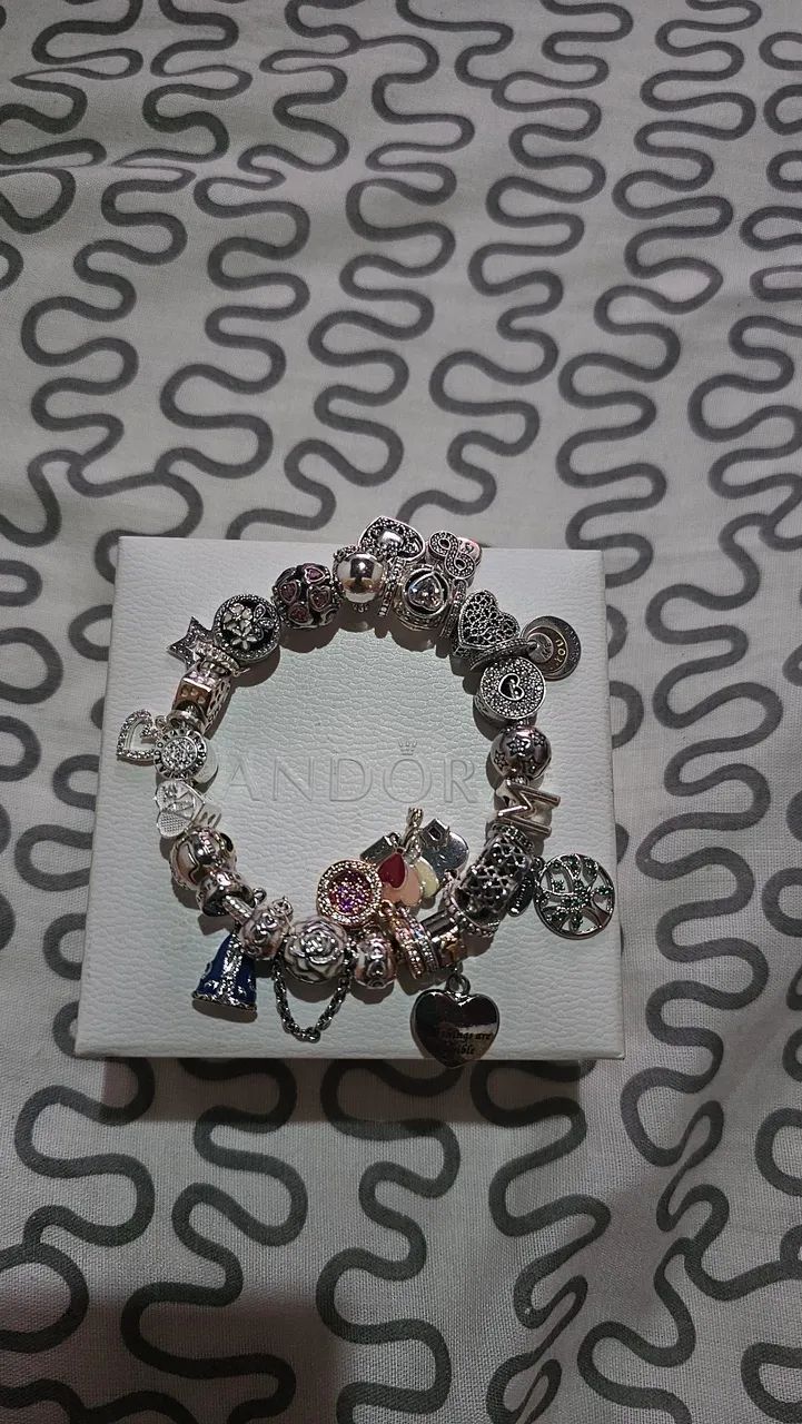 Pulseira Pandora de prata