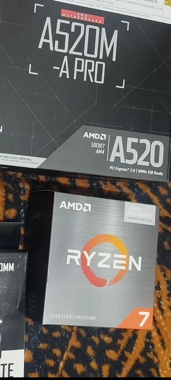 PROCESSADOR RYZEN 7 5700G