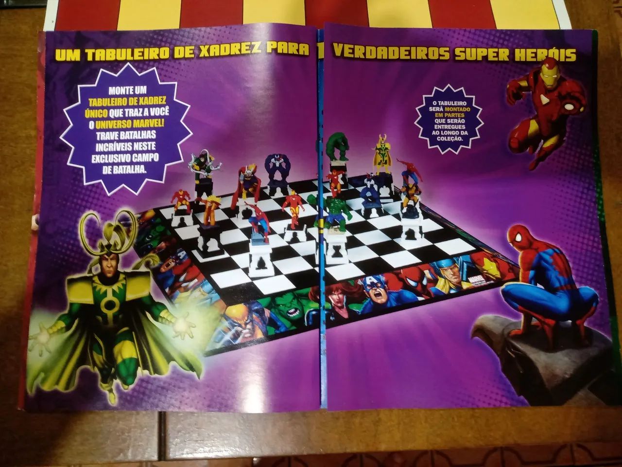 Xadrez da Marvel Panini raríssimo. - Foto 3