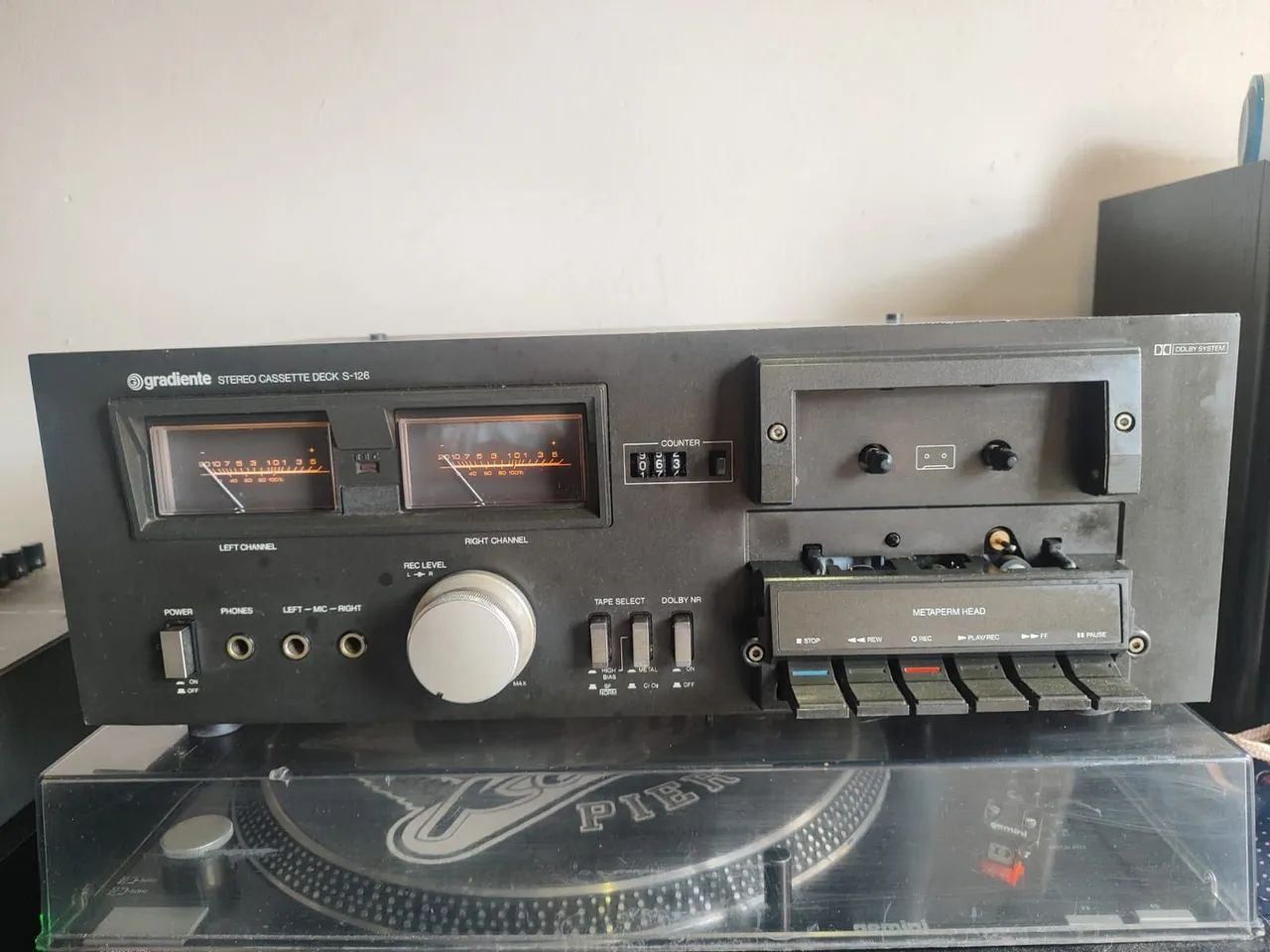Lindo Tape Deck Gradiente S96  - Foto 2