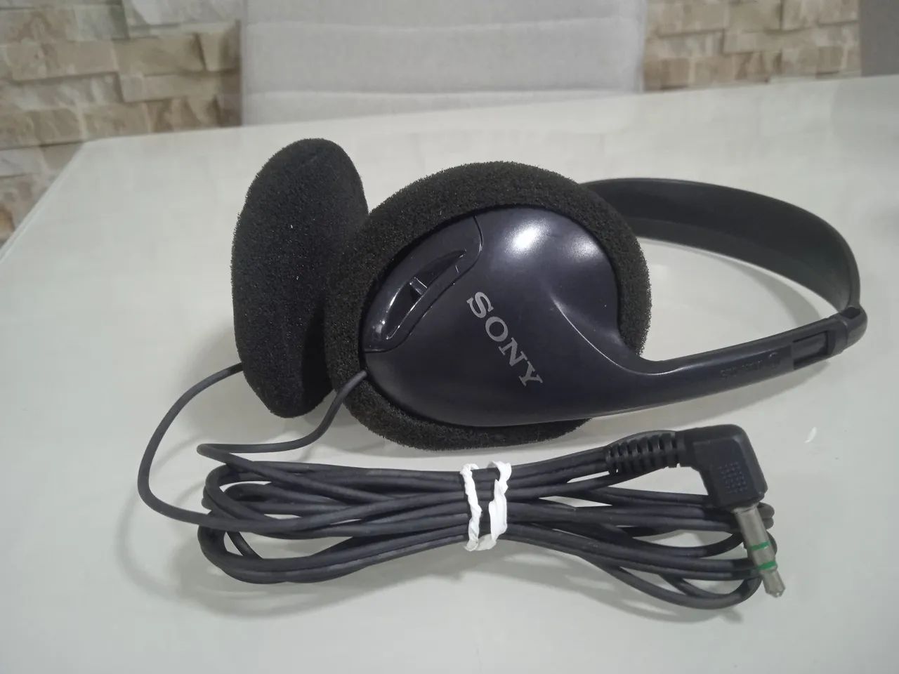 Fone de ouvido original Sony antigo funcionando perfeitamente 