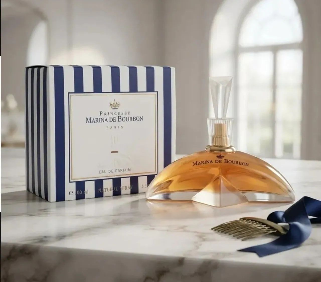 Marina de bourbon rouge Royal classic perfume 100ml ORIGINAL E LACRADO  - Foto 2